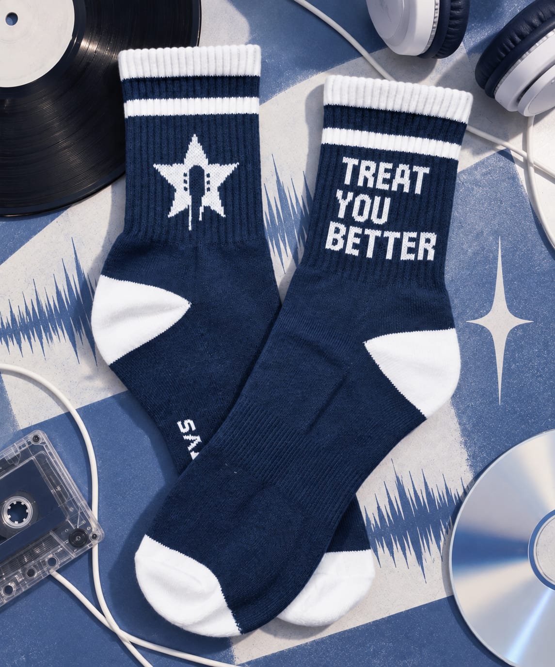TREAT YOU BETTER SOCK
